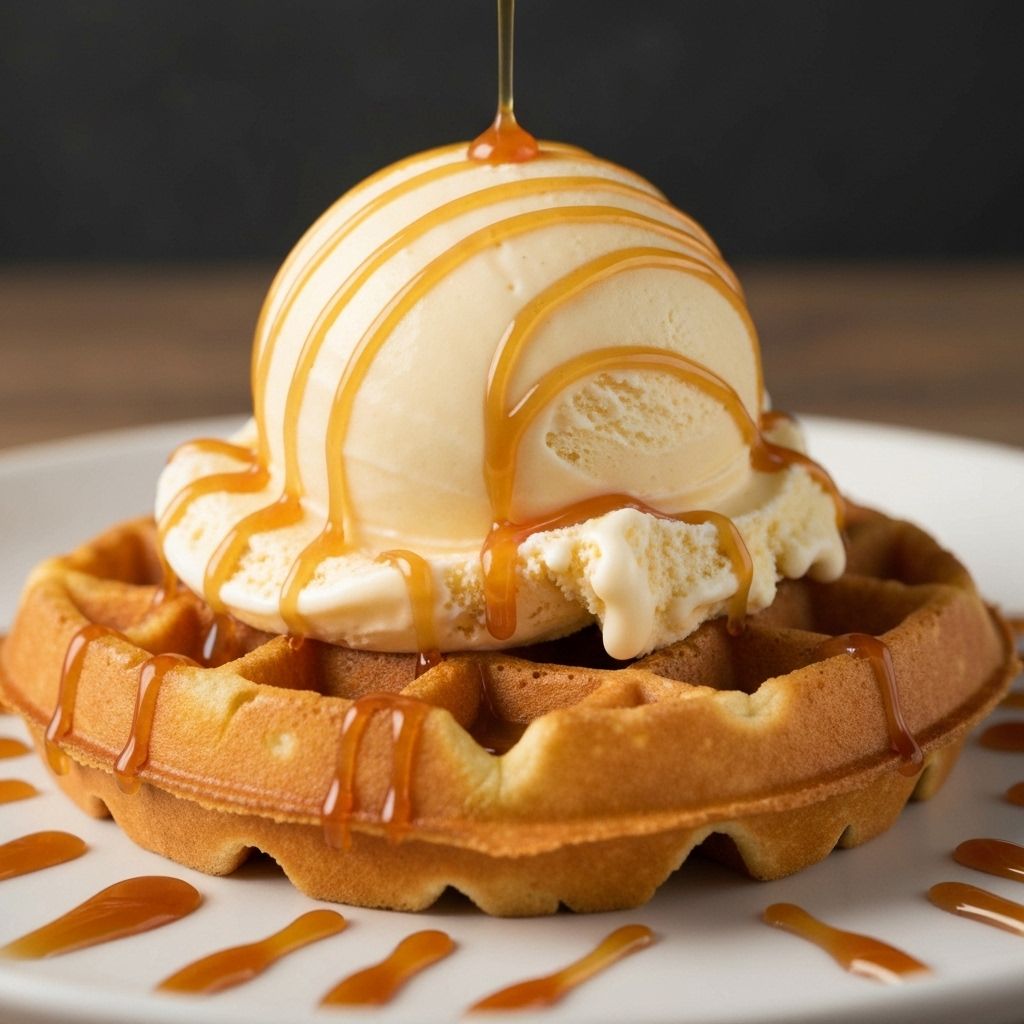 Karamelli Waffle